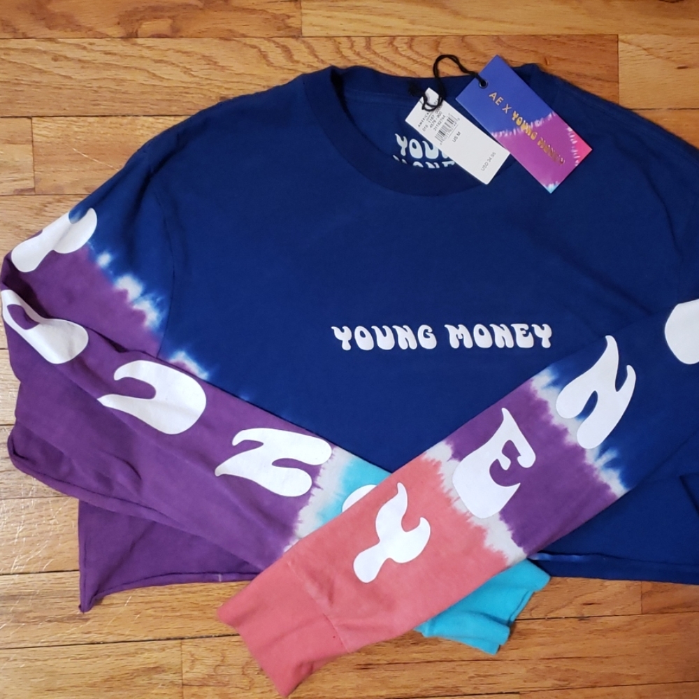 YM cropped long sleeve
